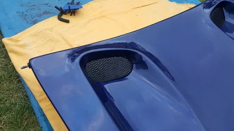Reverting back to the original nostril design bonnet, photo 8