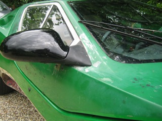 Making the wing mirrors fit the car, photo 5