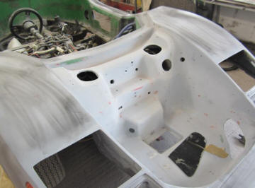 Getting the body painted and prepped, photo 7